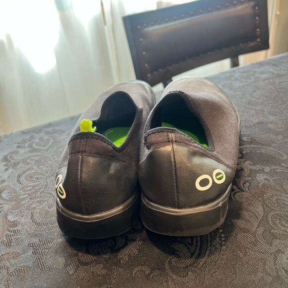Oofos black shoes size 11 women - Picture 7 of 10
